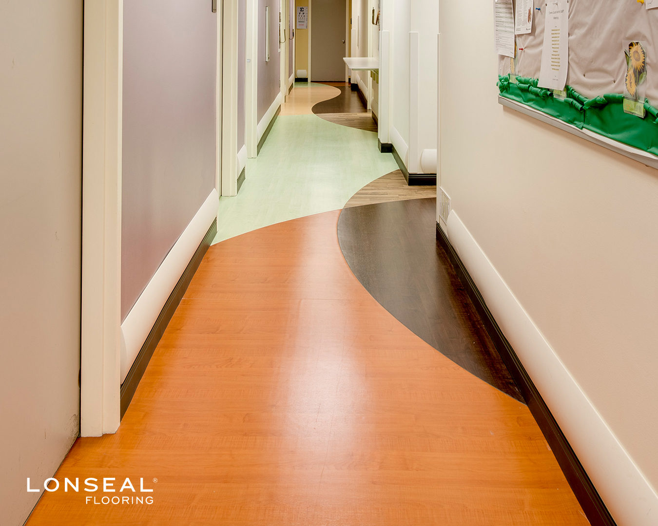 Lonseal, Sheet Vinyl Flooring, LONWOOD NATURAL pairs the timeless aesthetics of wood with the benefits of high-performance